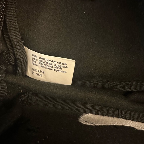 Bath & Body Works NWT Cute Dog Face Backpack with Plaid Bone - Picture 6 of 6